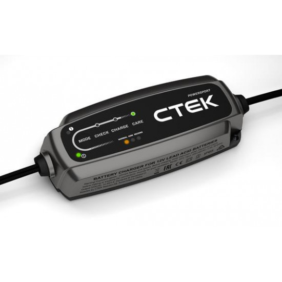 CTEK CT5 POWERSPORT - 2.3A max 12V Battery Charger (UK Plug 220 – 240V) 40-138