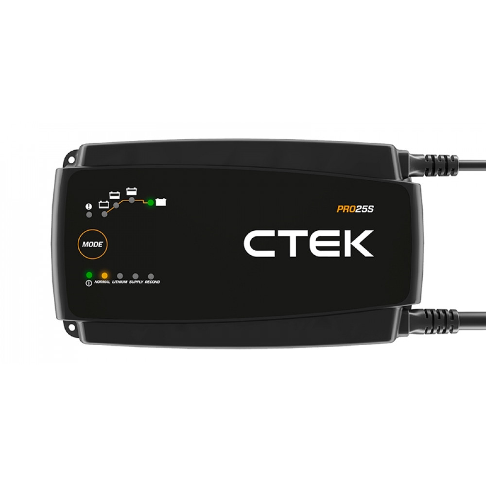 CTEK PRO25S 25A max 12V Battery Charger and Power Supply (UK 220