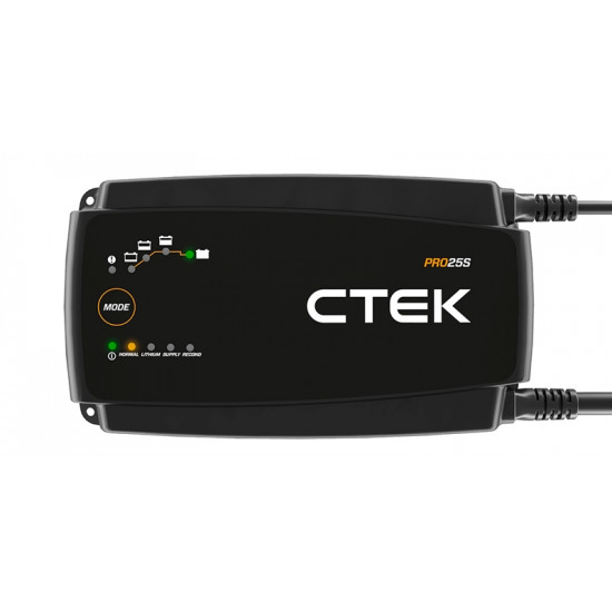 CTEK PRO25S - 25A max 12V Battery Charger and Power Supply (UK 220 – 240V) 40-198 CTEK PRO25S - 25A max 12V Battery Charger and Power Supply (UK 220 – 240V) 40-198
