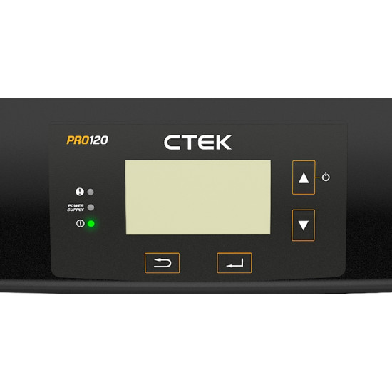 CTEK PRO120 - 120A max 12V battery Charger and Power Supply (UK 220 – 240V) 40-230 CTEK PRO120 - 120A max 12V battery Charger and Power Supply (UK 220 – 240V) 40-230