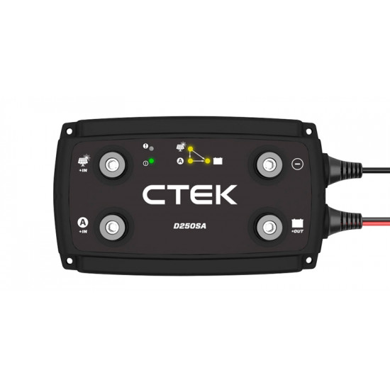 CTEK D250SA - Dual input 20A 12V Battery Charger Selectable Charge Voltages 56-676