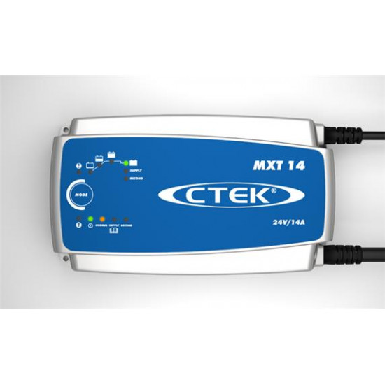 CTEK MXT 14 - 14A max 24V Battery Charger (UK 220 – 240V) 56-768