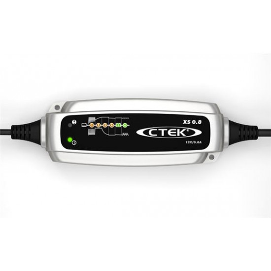 CTEK XS 0.8 - 0.8A max 12V Battery Charger (UK Plug 220 – 240V) 56-833 CTEK XS 0.8 - 0.8A max 12V Battery Charger (UK Plug 220 – 240V) 56-833