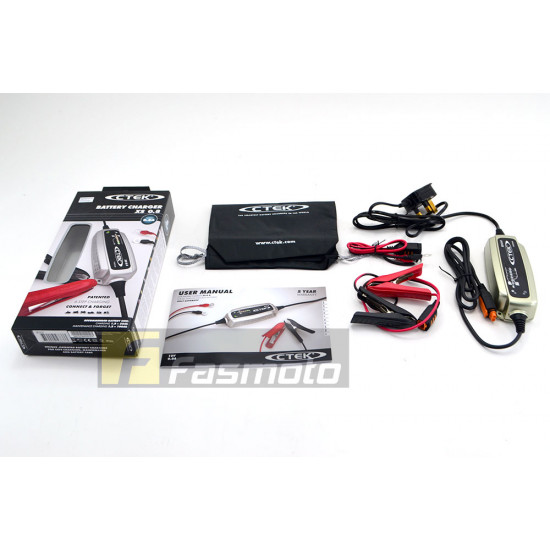 CTEK XS 0.8 - 0.8A max 12V Battery Charger (UK Plug 220 – 240V) 56-833