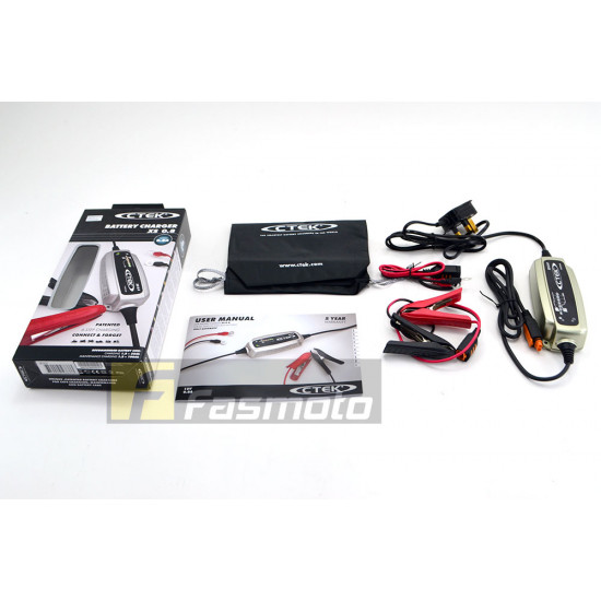 CTEK XS 0.8 - 0.8A max 12V Battery Charger (UK Plug 220 – 240V) 56-833 CTEK XS 0.8 - 0.8A max 12V Battery Charger (UK Plug 220 – 240V) 56-833