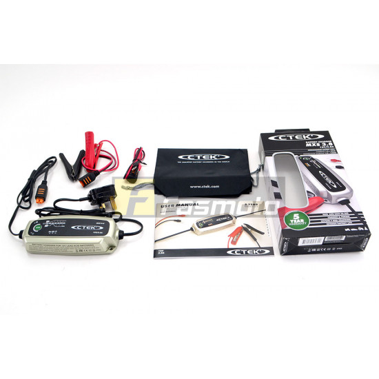 CTEK MXS 3.8 - 3.8A max 12V Battery Charger (UK Plug 220 – 240V) 56-972