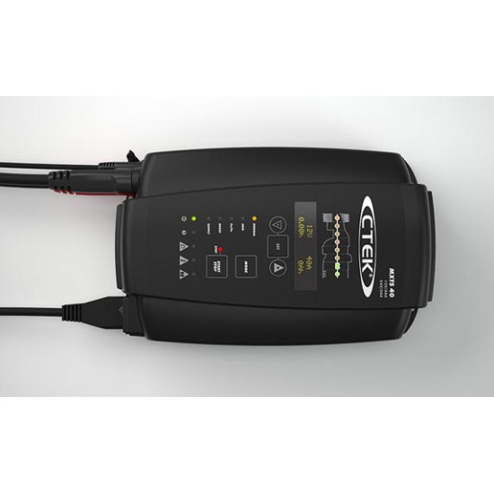 CTEK MXTS 40 - 40A/20A max 12V and 24V Battery Charger (UK 220 – 240V) 56-995 CTEK MXTS 40 - 40A/20A max 12V and 24V Battery Charger (UK 220 – 240V) 56-995