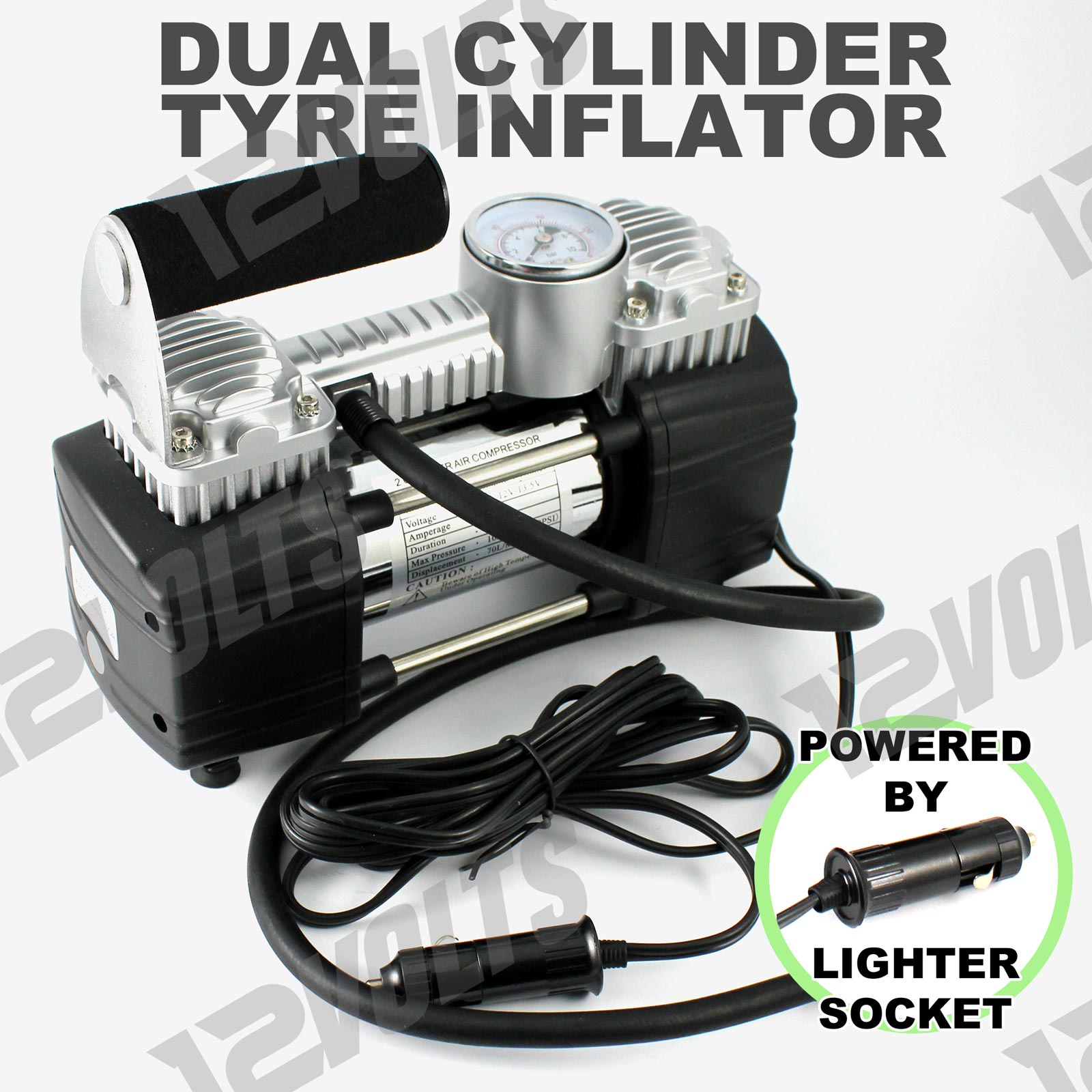 Tyre inflator sales compressed air