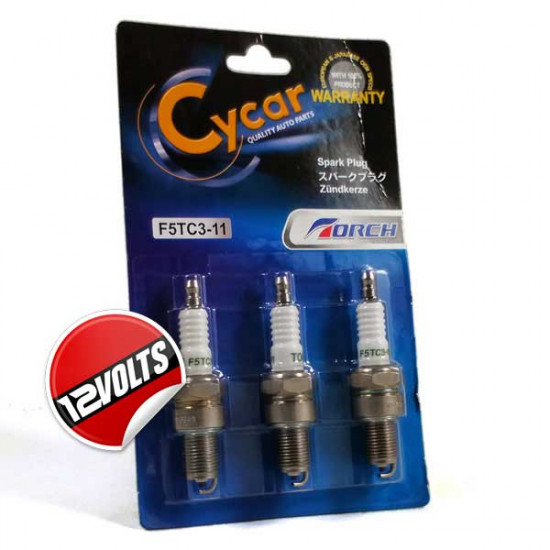 Torch Spark Plug (3PCS) Big Terminal for Perodua Kancil, Myvi 1.0, Kenari, Kelisa