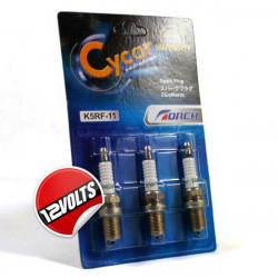 Torch Spark Plug (3PCS) Small Terminal Perodua Kancil, Myvi 1.0, Kenari, Kelisa