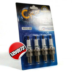 Torch Spark Plug (4 PCS) for Proton Iswara 1.3/1.5, Wira 1.3/1.5, Satria 1.3/1.5