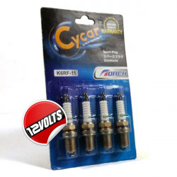 Torch Spark Plug (4 PCS) for Proton Wira 1.6, Waja 1.6, Satria 1.6/1.8, Perdana 2.0