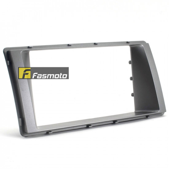 Perodua Myvi ICON '15 Double DIN SILVER Car Stereo Installation Dash Kit Perodua Myvi ICON '15 Double DIN SILVER Car Stereo Installation Dash Kit