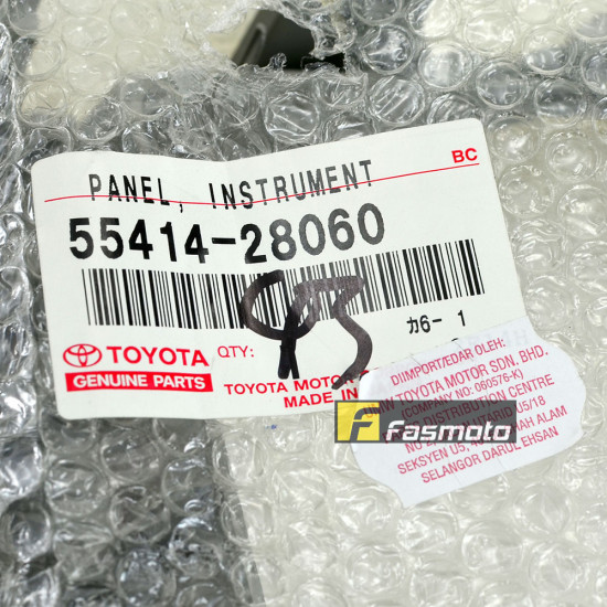 TOYOTA ESTIMA Genuine Toyota Parts 5541428060 RHD Panel Instrument Cluster Car Stereo Installation Dash Kit