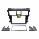 TOYOTA VIOS '07-'13 (PIANO BLACK) - (C) AL-TO 029 Car Stereo Installation Dash Kit TOYOTA VIOS '07-'13 (PIANO BLACK) - (C) AL-TO 029 Car Stereo Installation Dash Kit