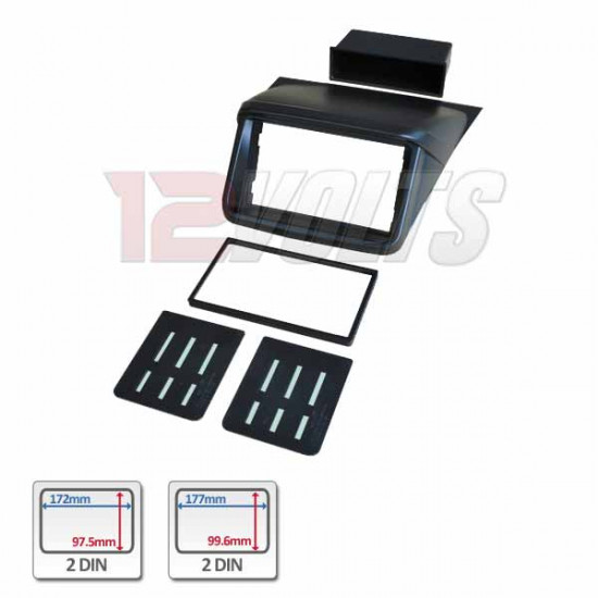 Mitsubishi TRITON/PAJERO SPORT Yr '09-'12 Dashboard Kit, Car Audio Player Installation Casing Mitsubishi TRITON/PAJERO SPORT Yr '09-'12 Dashboard Kit, Car Audio Player Installation Casing
