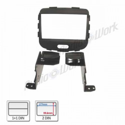 Hyundai i10 Yr '08-'10 Dashboard Kit, Car Audio Player Installation Casing (Double Din)