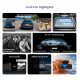 DDPAI N4T 3-Channel 2.5K Front, 1080P Rear , 1080P Interior Dashcam 1.9" Display (Built-in GPS, Hardwire Kit included)