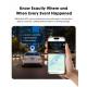 DDPAI Z50 Pro GPS 4K Front & 1080P Rear Dashcam Wi-Fi 6 (GPS Version, Hardwire Kit included)