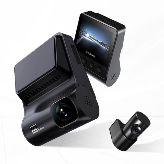 DDPAI Z50 Sony IMX415 Sensor 4K Wi-Fi Front & Rear Dashcam (GPS Version, Hardwire Kit included)