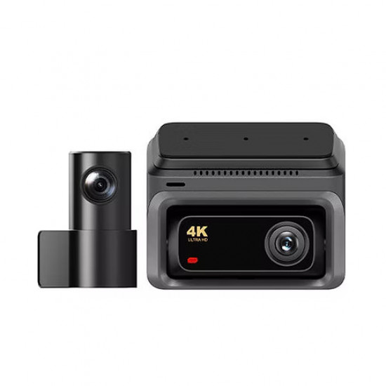 DDPAI Z60 Dual/3-Channel 4K Front & FHD Rear Dashcam with Display (Built-in GPS, Hardwire Kit included)