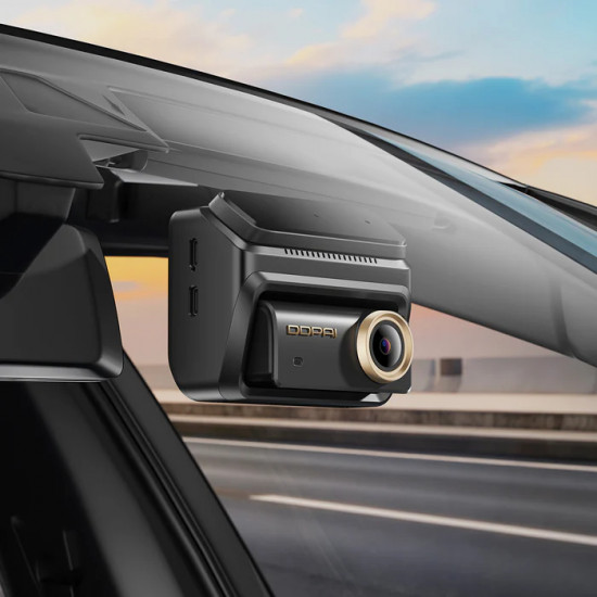 DDPAI Z90 Pro Dual/3-Channel 4K Sony Starvis 2 Front + 2K Rear + 3K Interior Dashcam 3" Display (Built-in GPS, Hardwire Kit included)