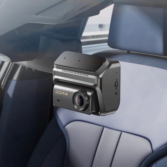 DDPAI Z90 Dual/3-Channel 4K Front + 2K Rear + 3K Interior Dashcam 3" Display (Built-in GPS, Hardwire Kit included)