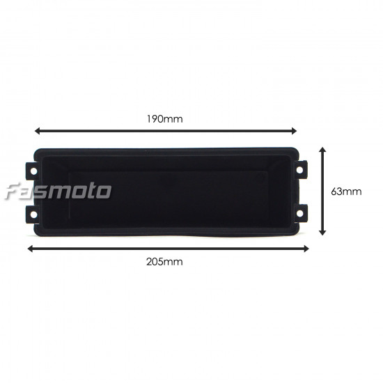 Single DIN Pocket for Proton Wira Car Radio Installation (1 DIN Drawer Holder) Single DIN Pocket for Proton Wira Car Radio Installation (1 DIN Drawer Holder)