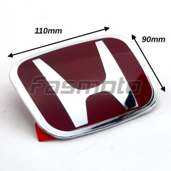 Honda SNW-003 Type-R Style Red Emblem for Hood / Trunk