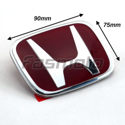 Honda SNW-J01 Type-R Style Red Emblem for Hood / Trunk