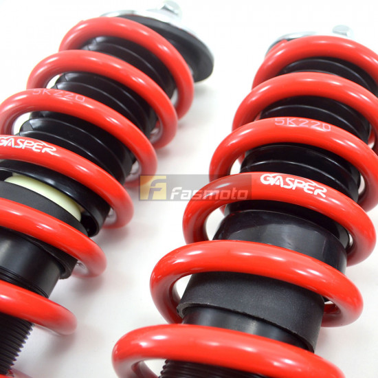 Gasper Coilovers for Proton Satria Neo Hi/Lo Body Shift Adjustable Front and Rear (Set of 4) Gasper Coilovers for Proton Satria Neo Hi/Lo Body Shift Adjustable Front and Rear (Set of 4)