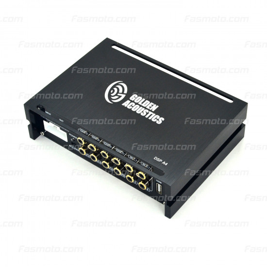 Golden Acoustics A4 4-channel (68W) Bluetooth USB Optical 31-band Car Audio Digital Signal Processor DSP Amplifier Golden Acoustics A4 4-channel (68W) Bluetooth USB Optical 31-band Car Audio Digital Signal Processor DSP Amplifier