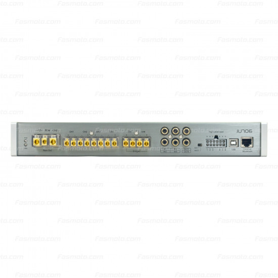 Golden Acoustics JU706 6-channel (70W) Bluetooth USB Car Audio Digital Signal Processor DSP Amplifier Golden Acoustics JU706 6-channel (70W) Bluetooth USB Car Audio Digital Signal Processor DSP Amplifier