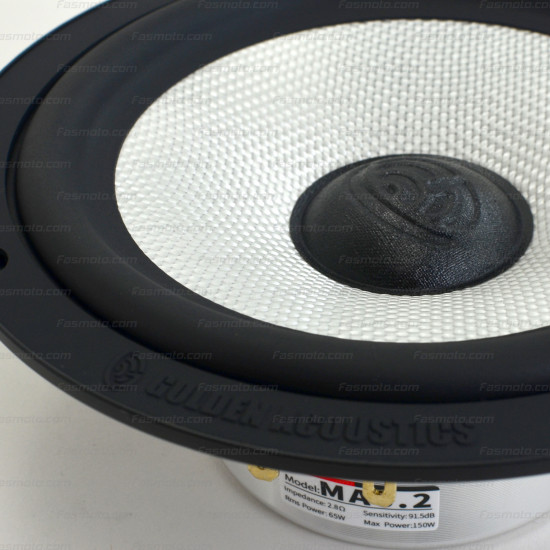 Golden Acoustics MA6.2 2-Way 6.5" Component Speaker System 65W/150W