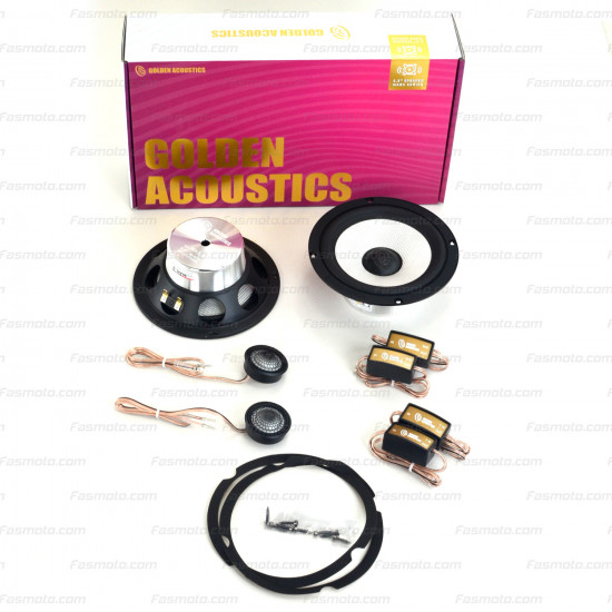 Golden Acoustics MA6.2 2-Way 6.5" Component Speaker System 65W/150W Golden Acoustics MA6.2 2-Way 6.5" Component Speaker System 65W/150W