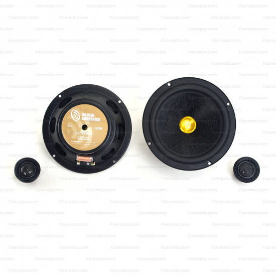 Golden Acoustics VE6.2 2-Way 6.5" Component Speaker System 60W/140W