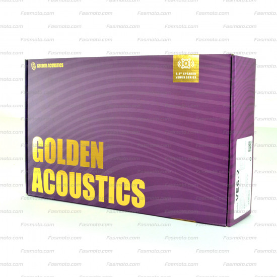 Golden Acoustics VE6.2 2-Way 6.5" Component Speaker System 60W/140W Golden Acoustics VE6.2 2-Way 6.5" Component Speaker System 60W/140W
