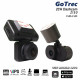 GoTrec Z150B FHD Dual Front and Rear Dash Cam WiFi 24-hour Parking Mode 32GB SD Card