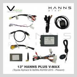 HANNS Plus V-Max 13″ Vertical Screen Android Head Unit (Toyota Alphard & Vellfire (AGH30) 2015~Present)