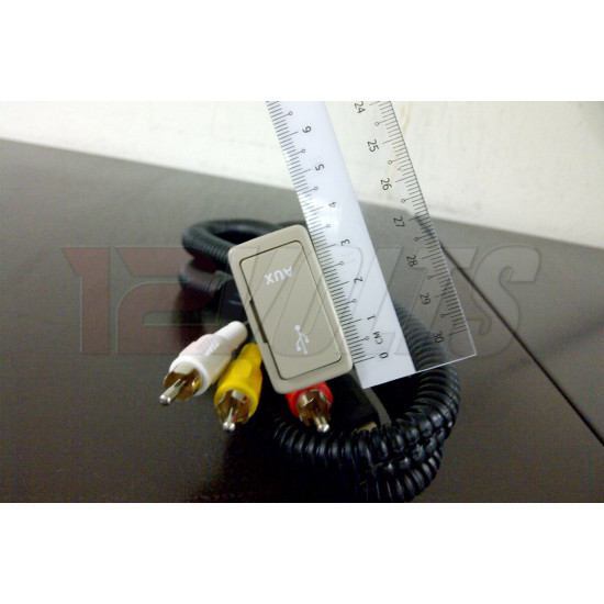 In-Car USB and Audio/Video Aux Extension Cable for Toyota Vehicles In-Car USB and Audio/Video Aux Extension Cable for Toyota Vehicles