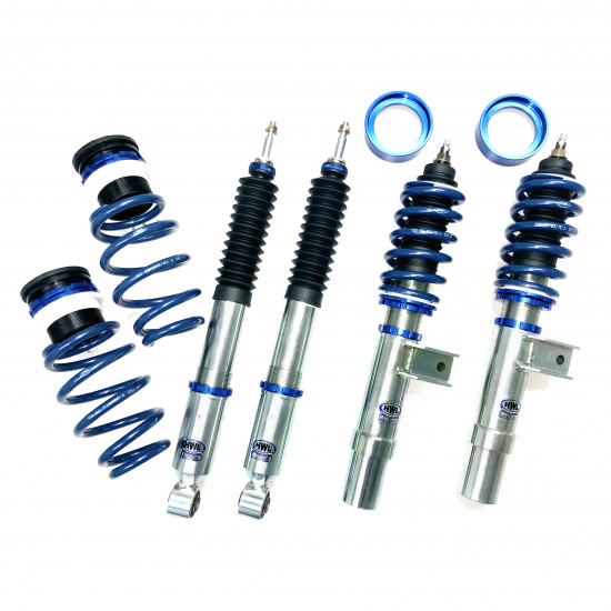 HWL MT1-BS / MONO-BS Series Adjustable Coilovers for Volkswagen Golf GTI Scirocco MK5 MK6 HWL MT1-BS / MONO-BS Series Adjustable Coilovers for Volkswagen Golf GTI Scirocco MK5 MK6