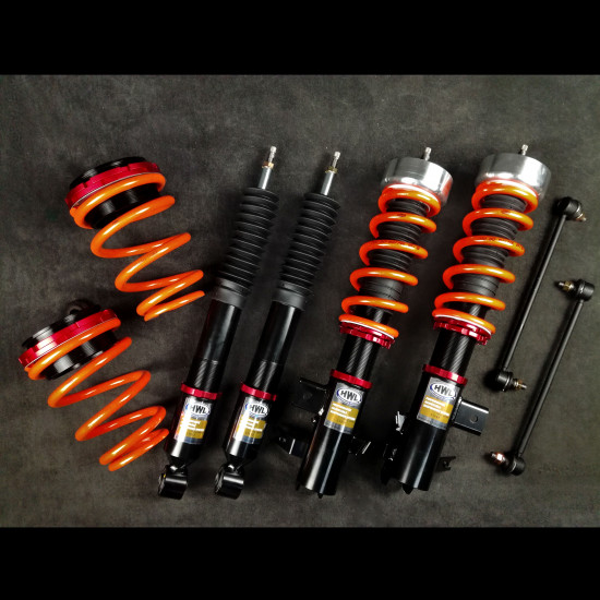 HWL ST1 Series Adjustable Coilovers for Honda Civic FB (with Link Rod) HWL ST1 Series Adjustable Coilovers for Honda Civic FB (with Link Rod)