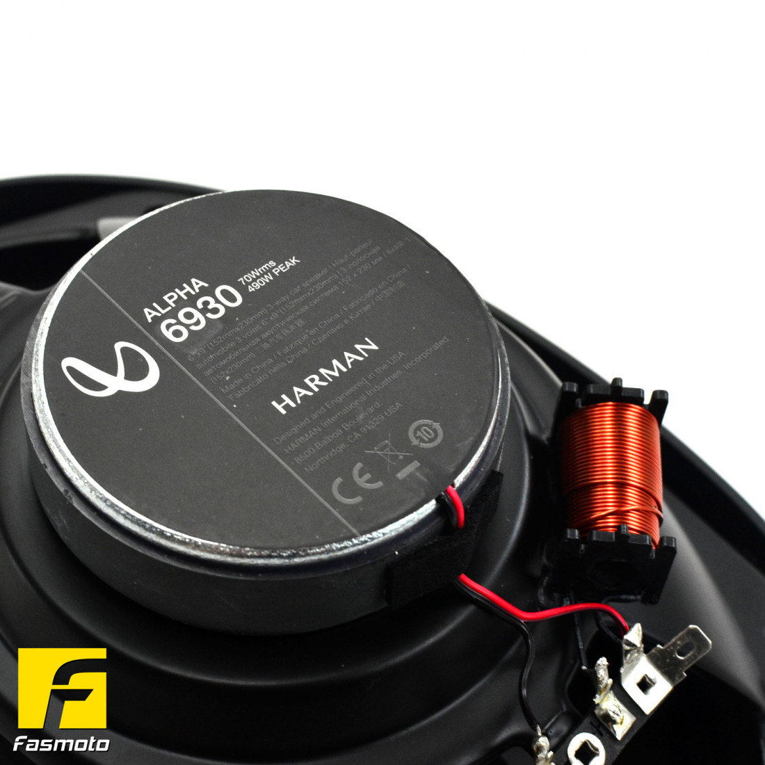 Malaysia Warranty Genuine INFINITY Alpha 6930 6-inch 3-Way Speakers 70W ...