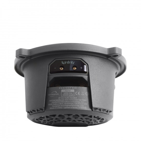 INFINITY PERFECT 600 6.5" Extreme-Performance 2-way Component Speakers 100W RMS INFINITY PERFECT 600 6.5" Extreme-Performance 2-way Component Speakers 100W RMS