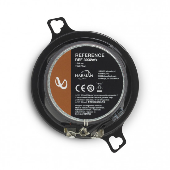 INFINITY REF-3032CFX Reference Series 3.5" Coaxial Car Speakers 25W/75W INFINITY REF-3032CFX Reference Series 3.5" Coaxial Car Speakers 25W/75W