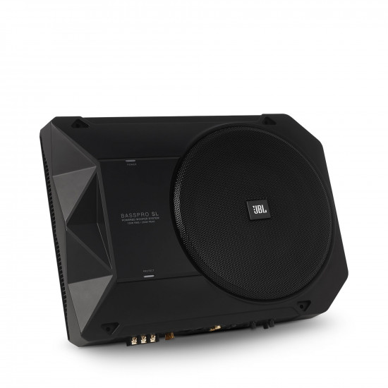 JBL BassPro SL2 Active Class D Under Seat Subwoofer 125W with Bass Remote Control JBL BassPro SL2 Active Class D Under Seat Subwoofer 125W with Bass Remote Control