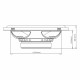 JBL Club 6500c 6.5" 2-Way Component Speaker System 60W/180W 3 ohm Plus One Woofer Cone JBL Club 6500c 6.5" 2-Way Component Speaker System 60W/180W 3 ohm Plus One Woofer Cone