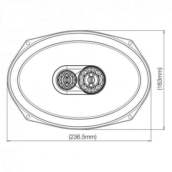 JBL Club 9630 6" x 9" 3-Way 80W/240W 3 ohm Plus One Woofer-cone Car Speaker JBL Club 9630 6" x 9" 3-Way 80W/240W 3 ohm Plus One Woofer-cone Car Speaker
