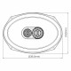 JBL Club 9630 6" x 9" 3-Way 80W/240W 3 ohm Plus One Woofer-cone Car Speaker JBL Club 9630 6" x 9" 3-Way 80W/240W 3 ohm Plus One Woofer-cone Car Speaker