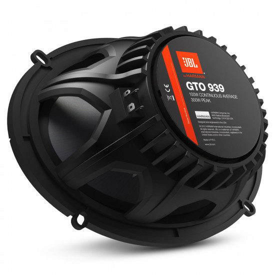 JBL GTO939 6"x9" 3-Way Car Speaker 100W/300W 3 ohms JBL GTO939 6"x9" 3-Way Car Speaker 100W/300W 3 ohms